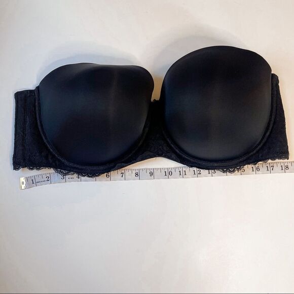 Torrid Curve Black Lace Strapless Bra Size 44F - Picture 7 of 7